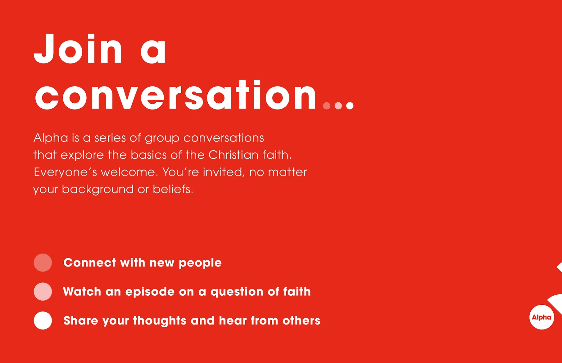 Alpha Course